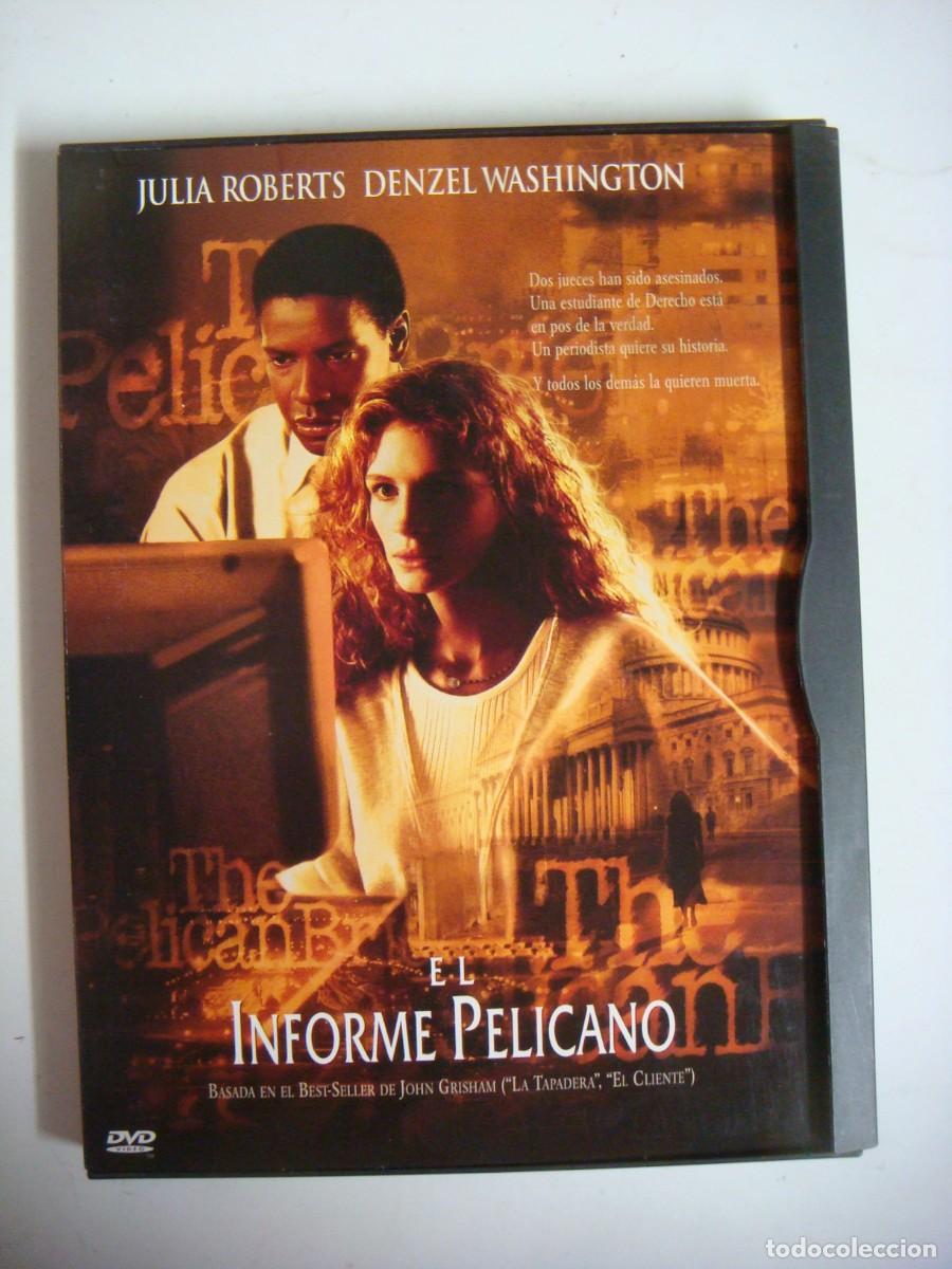 Cine: D.V.D. DE EL INFORME PELICANO CON JULIA ROBERTS-CAJ-N&ordm;-3
