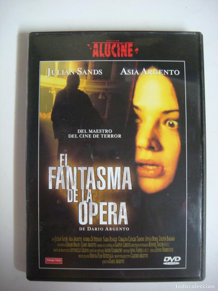 Cine: D.V.D. DE EL FANTASMA DE LA OPERA CON JULIAN SANDS-CAJ-N&ordm;-3