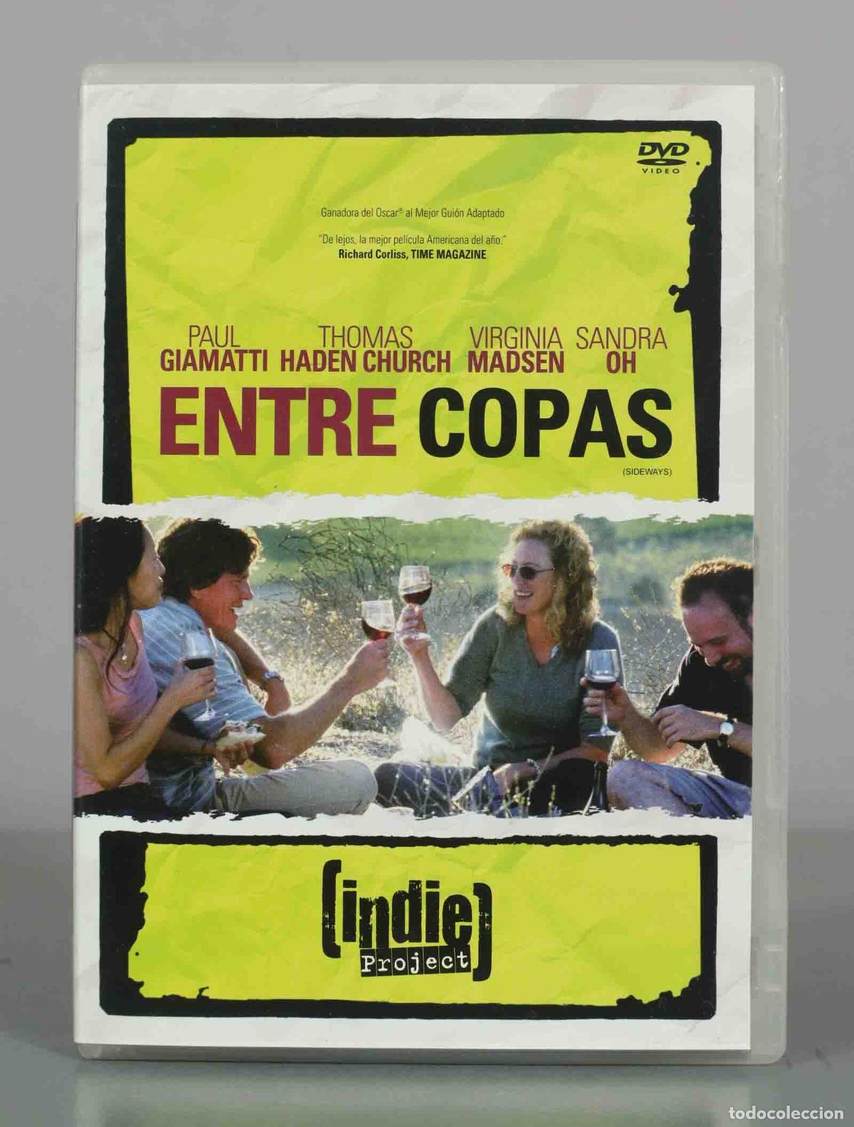 Cinema: DVD. Entre Copas - Alexander Payne, Paul Giamatti, Thomas Haden Church, Virginia Madsen, Sandra Oh