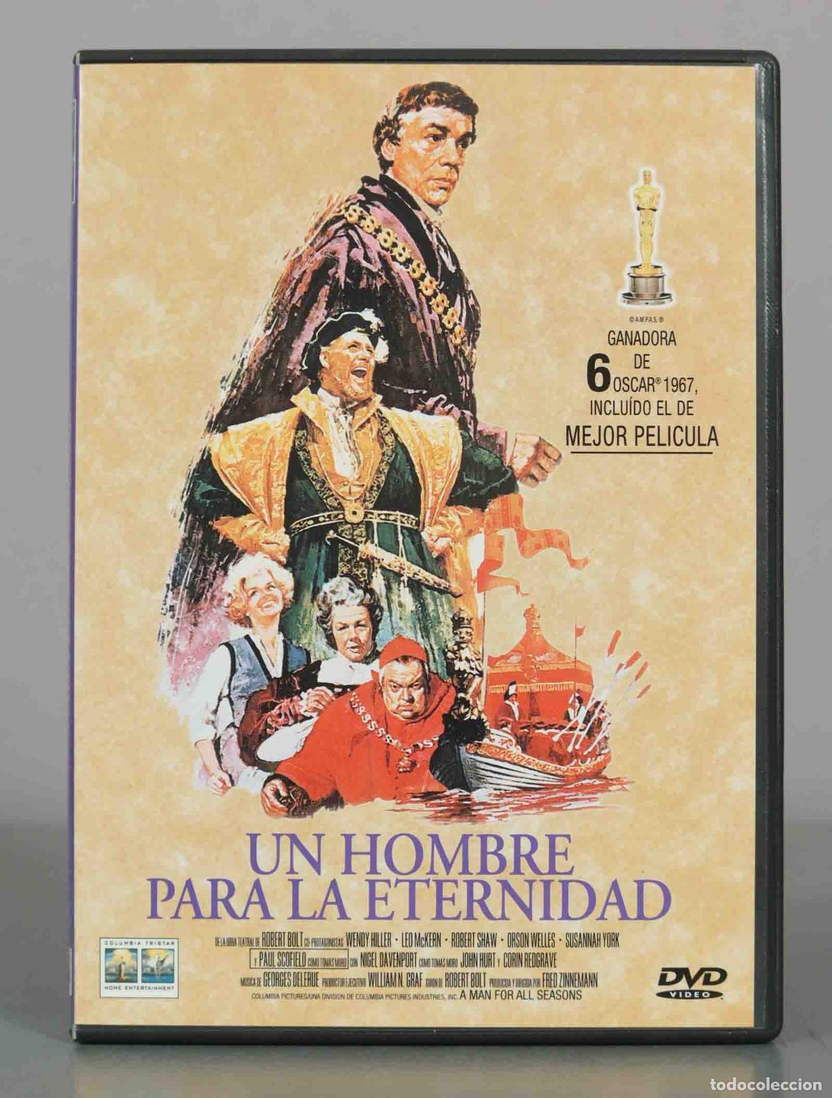 Cinema: DVD. Un hombre para la eternidad - Fred Zinnemann, Paul Scofield, Orson Welles, Robert Shaw, Wendy