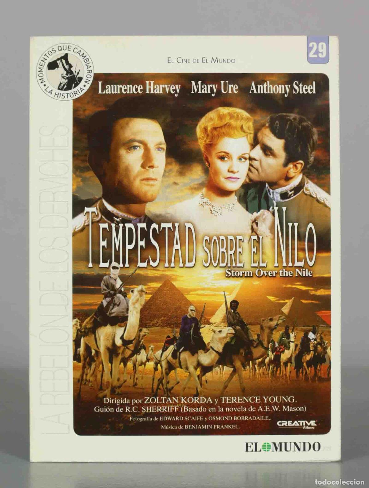 Cine: DVD. Tempestad sobre el Nilo - Zoltan Korda, Terence Young, Laurence Harvey, Mary Ure, Anthony Stee