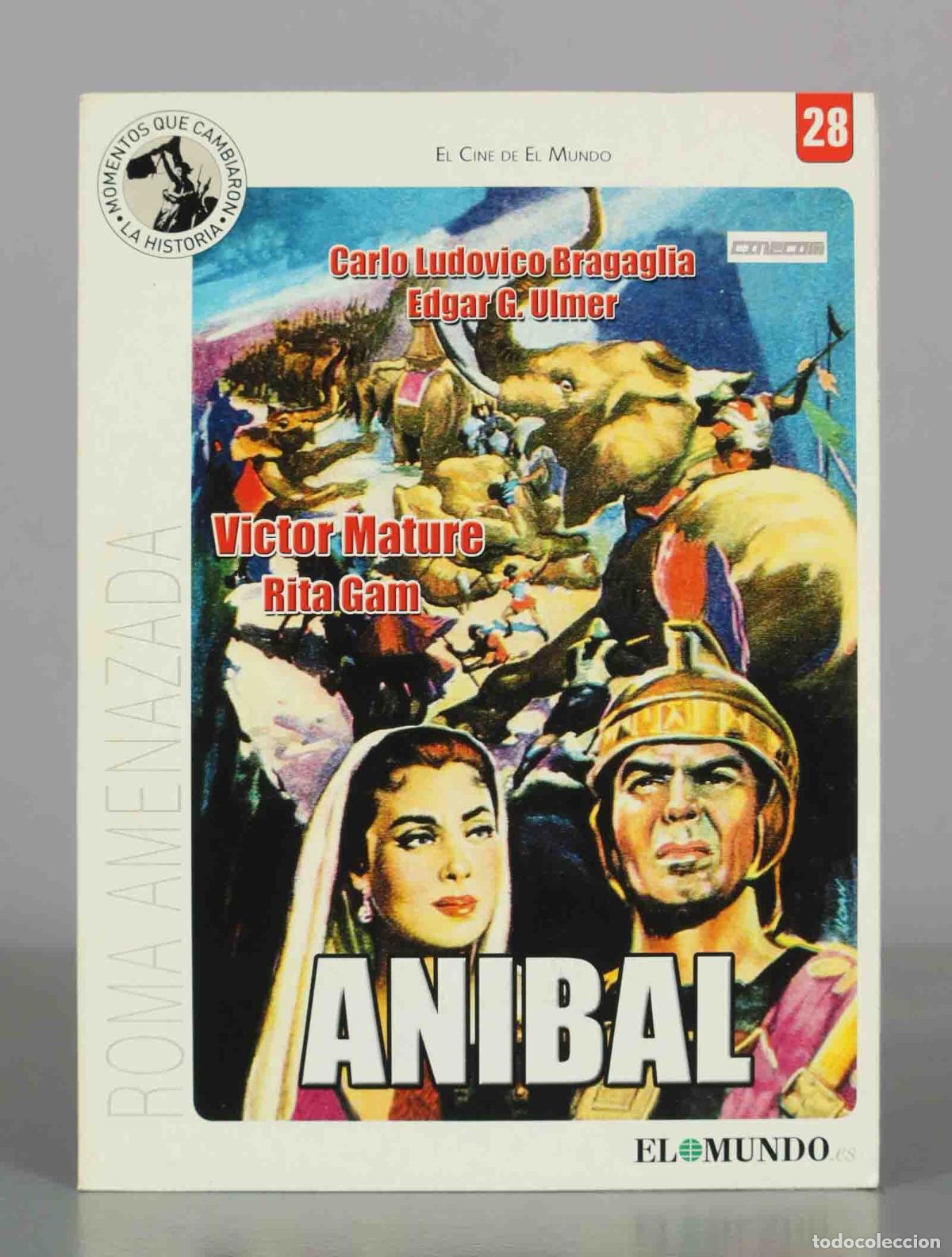 Cine: DVD. An&iacute;bal - Carlo Ludovico Bragaglia, Edgar G. Ulmer, Victor Mature, Rita Gam