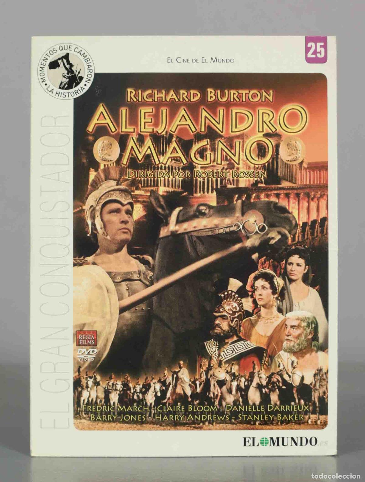Cine: DVD. Alejandro Magno - Robert Rossen, Richard Burton