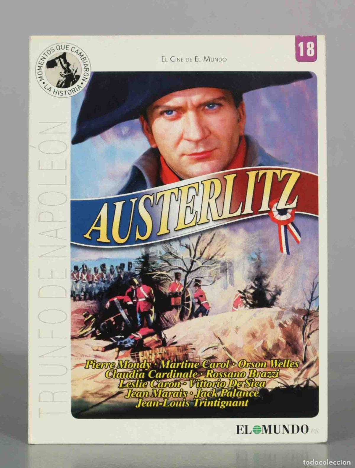 Cine: DVD. Austerlitz - Pierre Mondy, Martine Carol, Orson Welles, Claudia Cardinale, Rossano Brazzi, Les