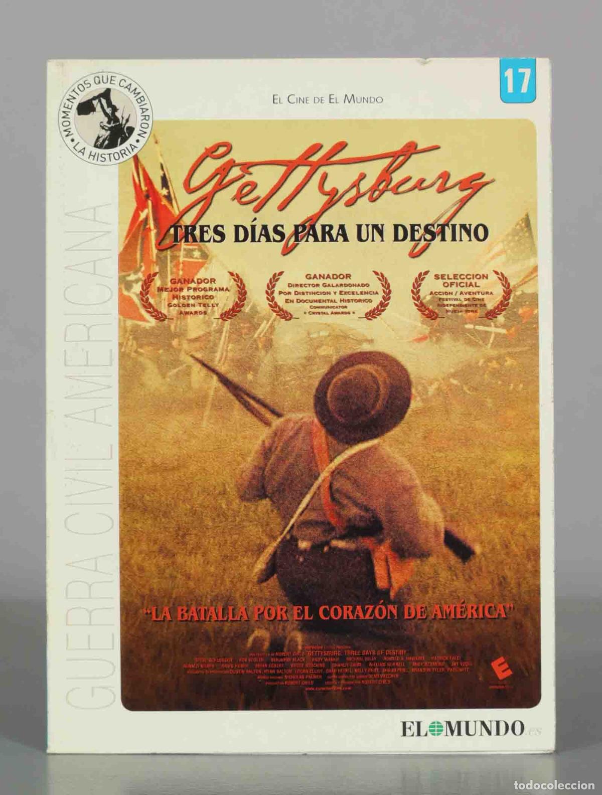 Cine: DVD. Gettysburg: Tres D&iacute;as para un Destino - El Mundo - Robert Child