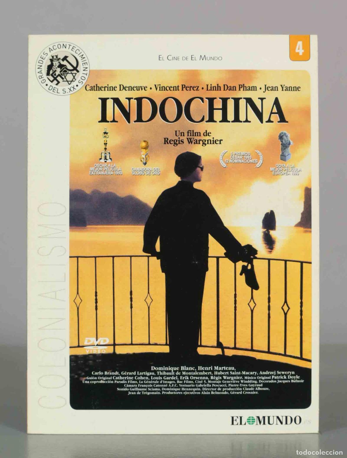 Cine: DVD. Indochina - R&eacute;gis Wargnier, Catherine Deneuve, Vincent P&eacute;rez, Linh Dan Pham, Jean Yanne