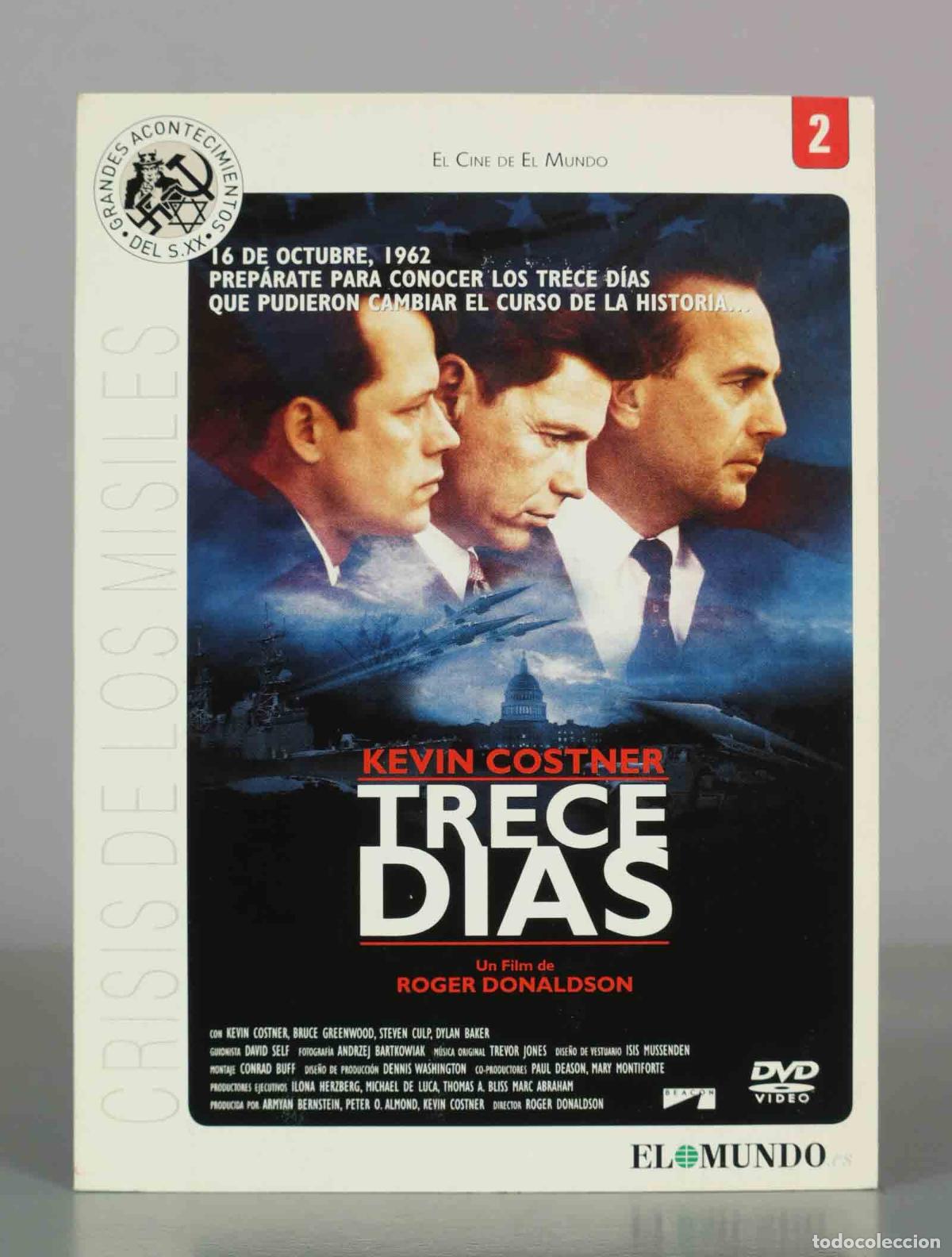 Cine: DVD. Trece D&iacute;as - Roger Donaldson, Kevin Costner, Bruce Greenwood