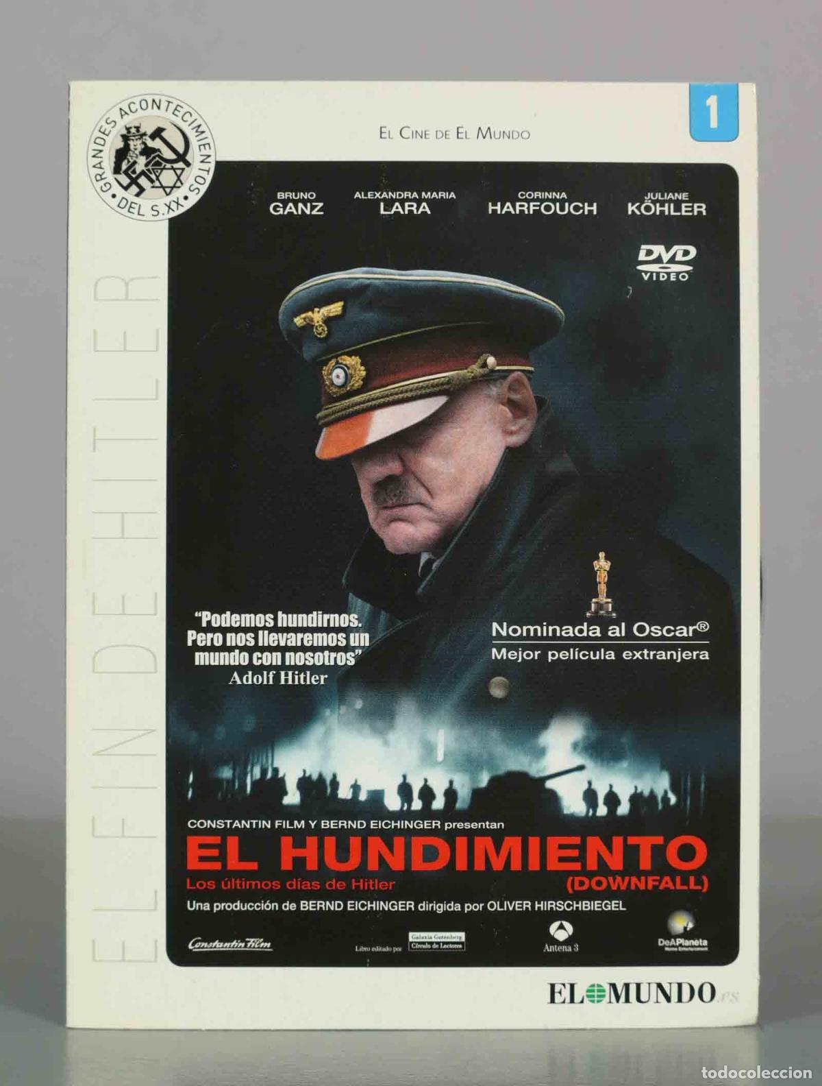 Cine: DVD. El hundimiento (Downfall) - Oliver Hirschbiegel, Bruno Ganz, Alexandra Maria Lara, Corinna Har