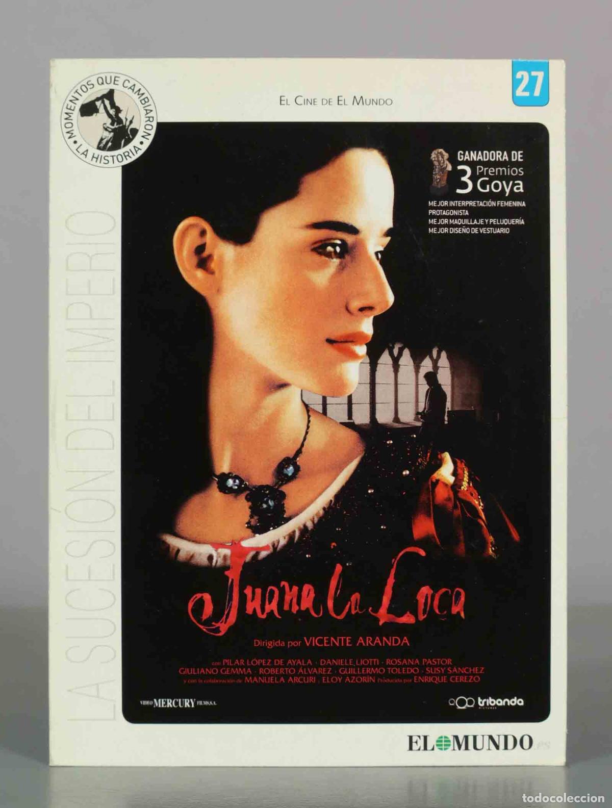 Cine: DVD. Juana La Loca - Vicente Aranda, Pilar L&oacute;pez de Ayala