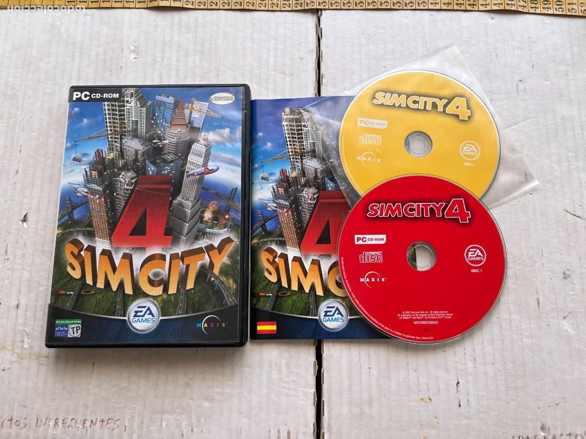 Cine: SIM CITY 4 - PC DVD ROM KREATEN