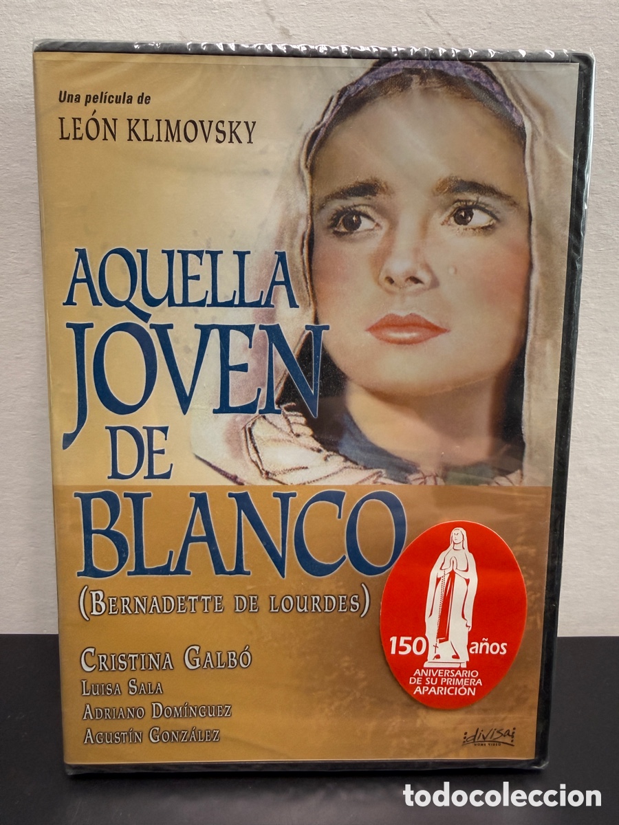 Cine: Aquella joven de blanco (Bernadette de Lourdes) (DVD) *Precintado*