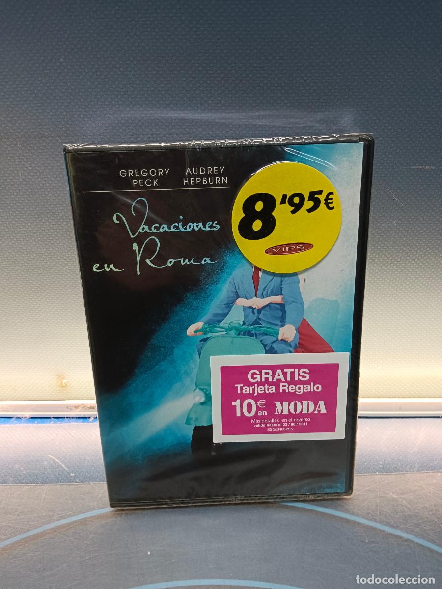 Cine: DVD VACACIONES EN ROMA - GREGORY PECK, AUDREY HEPBURN, nueva precintada