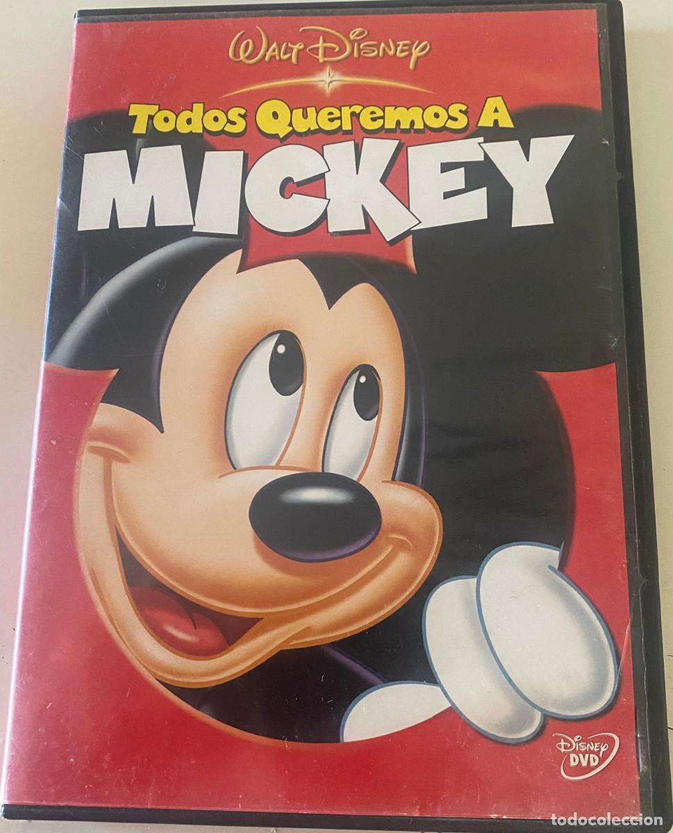 Cinema: 'Todos queremos a Mickey'. Recopilaci&oacute;n de cortos del Rat&oacute;n Mickey. Disney Video. Buen estado.