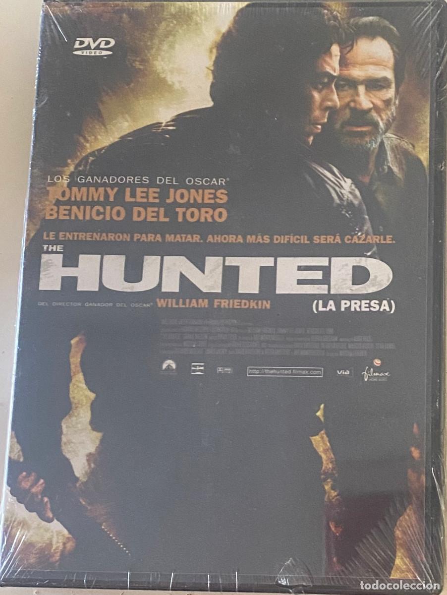 Cinema: 'Hunted - La presa', con Benicio del Toro y Tommy Lee Jones. Filmax Home Video. DVD nuevo precintado