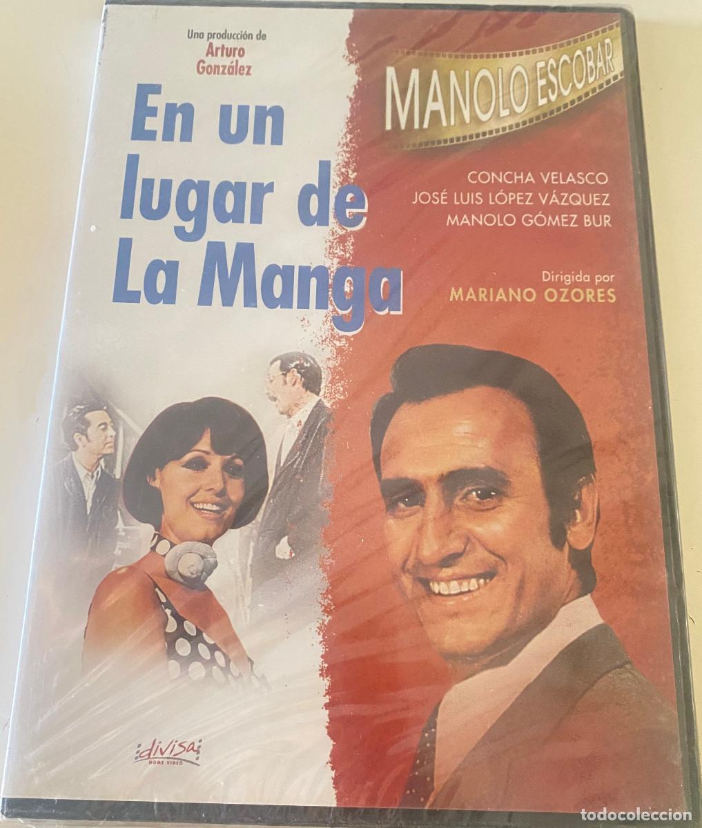 Cine: 'En un lugar de La Manga', con Manolo Escobar y Cocha Velasco. Caja fina slim. DVD nuevo precintado.