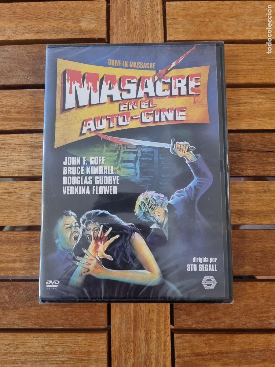 Cine: Masacre en el Auto-Cine - DVD nuevo - Drive-In Massacre