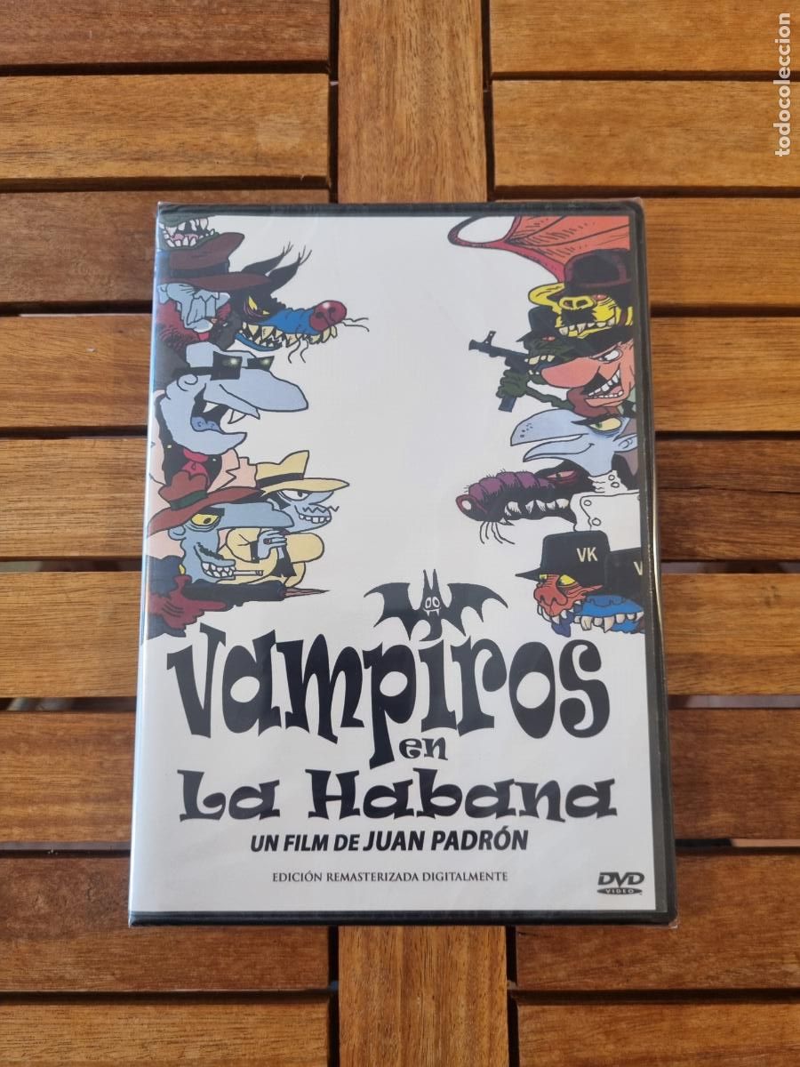 Cine: Vampiros en La Habana - DVD nuevo - Edici&oacute;n remasterizada digitalmente
