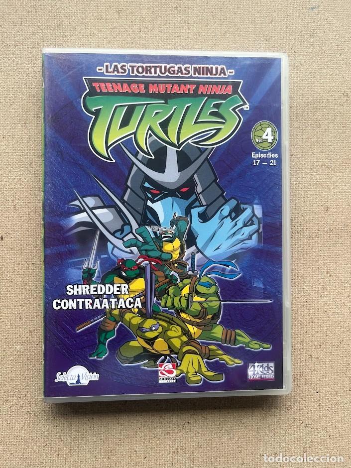 Cine: Las tortugas Ninja / Shredder contraataca / Vol 4, Episodios 17-21 / Turtles / DVD /