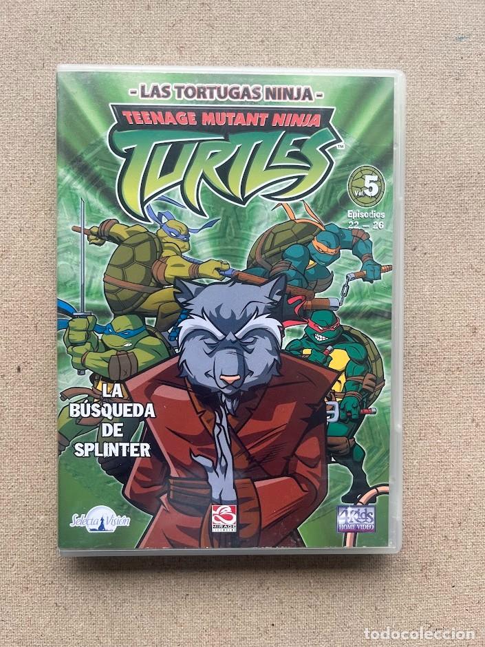 Cine: Las tortugas Ninja / La b&uacute;squeda de Splinter / Vol 5, Episodios 22-26 / Turtles / DVD /