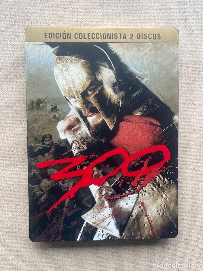Cine: 300 / Gerard Butler / Zack Snyder / Edici&oacute;n coleccionista 2 discos / Caja met&aacute;lica / DVD /
