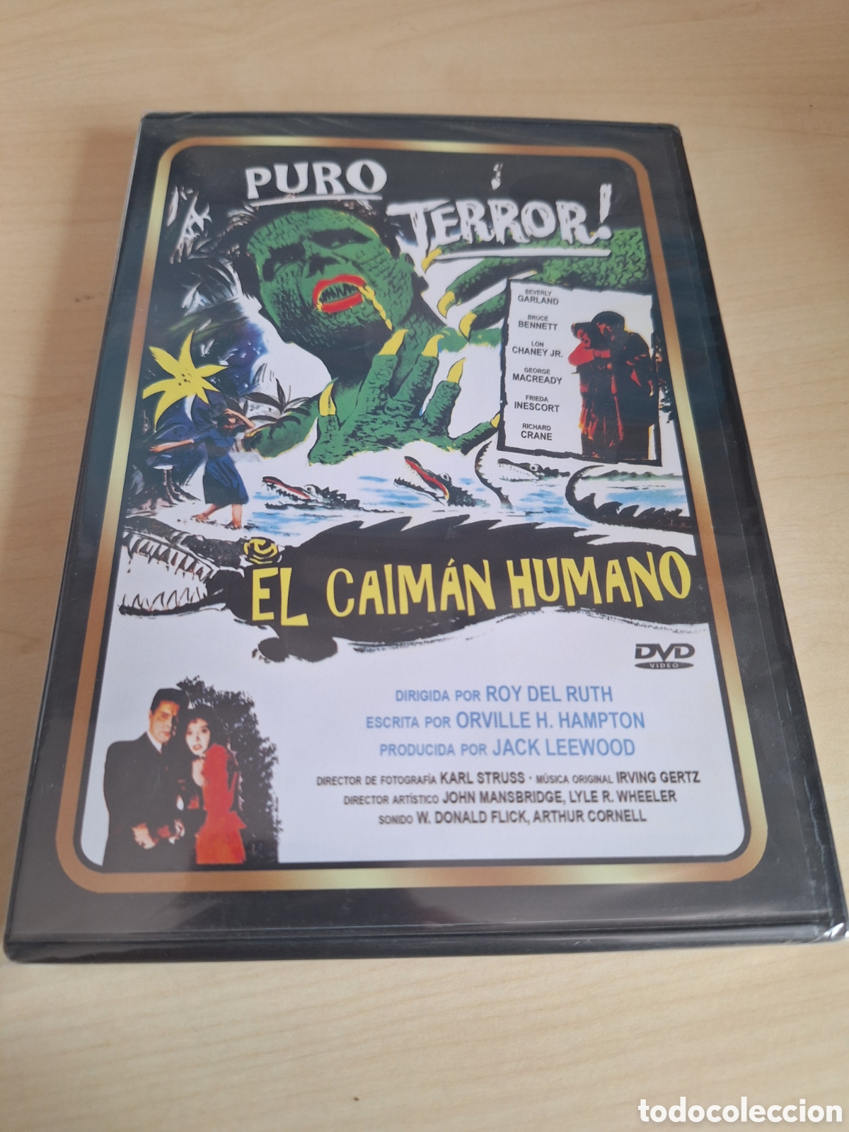 Cine: RD50 el caim&aacute;n humano DVD PRECINTADO