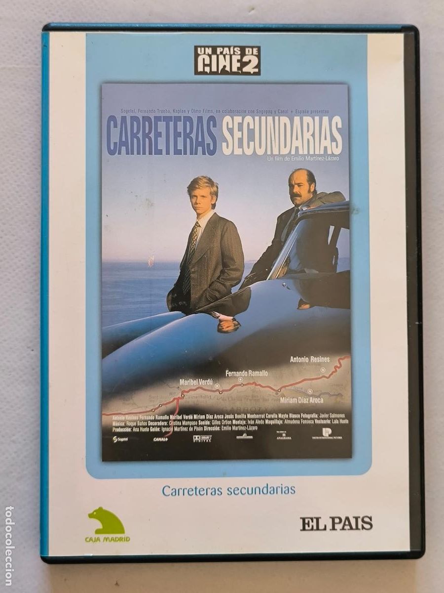 Cine: DVD CARRETERAS SECUNDARIAS - ANTONIO RESINES (6F)