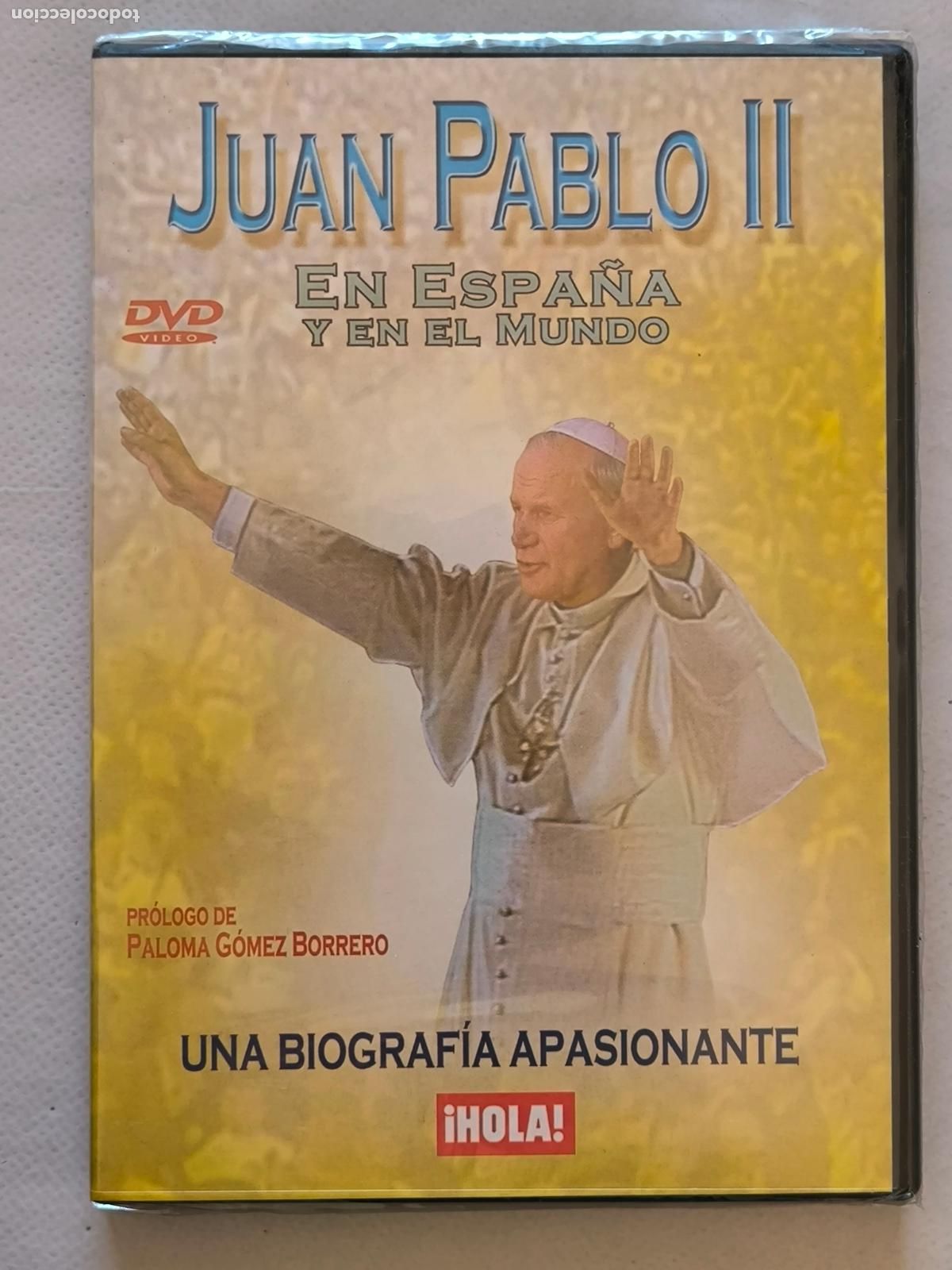 Cine: DVD JUAN PABLO II - EN ESPA&Ntilde;A Y EN EL MUNDO - U NA BIOGRAFIA APASIONANTE - NUEVO, PRECINTADO (6G)