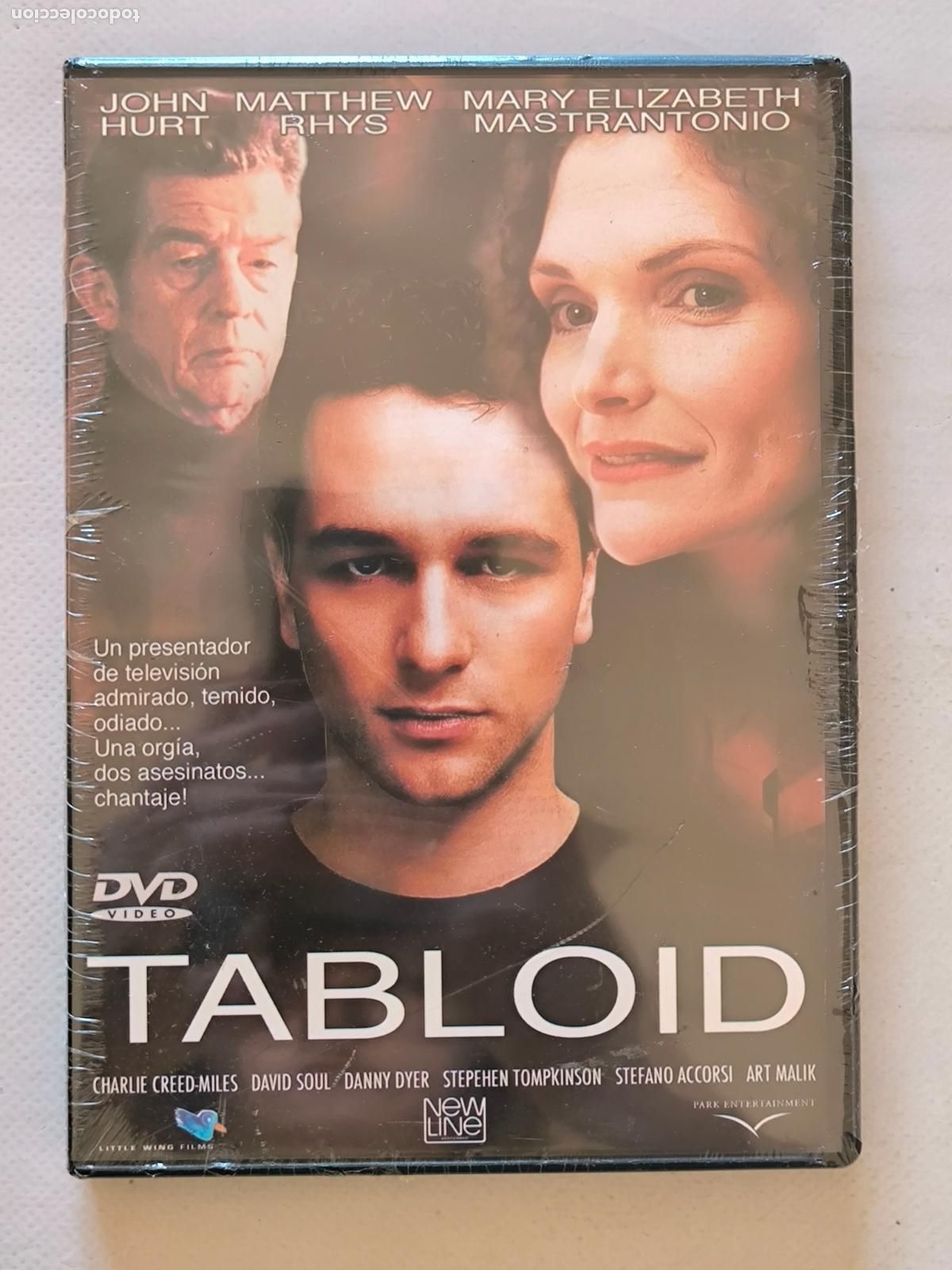 Kino: DVD TABLOID - JOHN HURT, MATTHEW RHYS - NUEVO, PRECINTADO (6Hw)