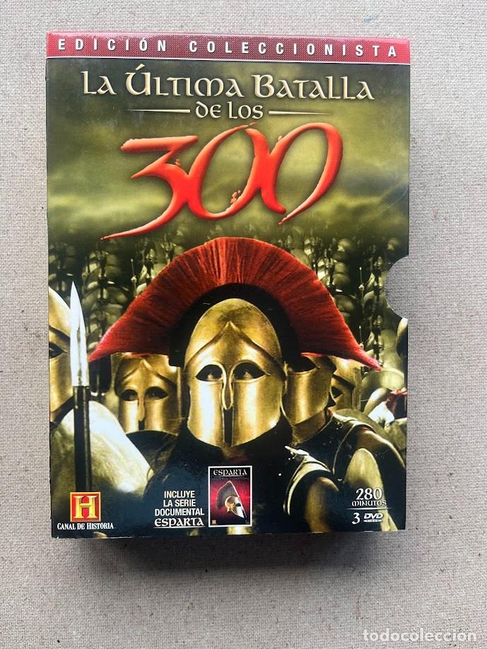 Kino: La &uacute;ltima batalla de los 300 / Esparta: C&oacute;digo de Honor y Mareas de Guerra / 3 DVD / Ed. Coleccioni.