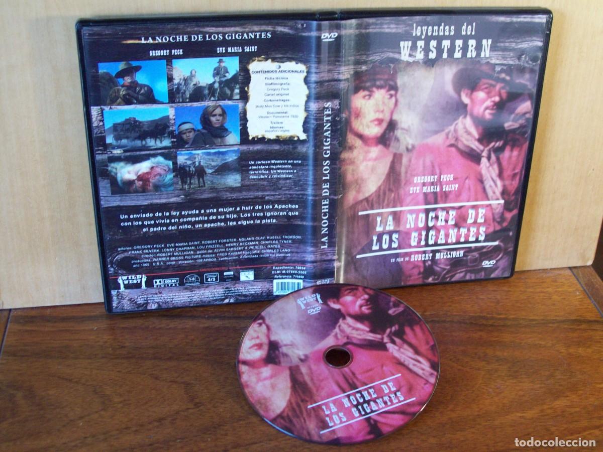 Cinema: LA NOCHE DE LOS GIGANTES - GREGORY PECK - EVA MARIA SAINT - TOBERT FOSTERT - DVD