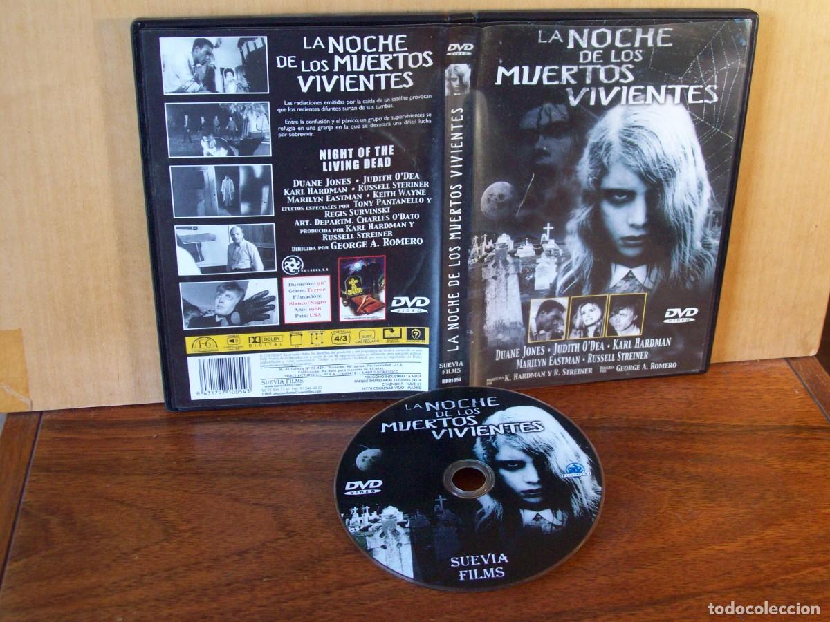 Cine: LA NOCHE DE LOS MUERTOS VIVIENTES - DUANE JONES - JUDITH O'DEA - KARK KARMAN - DVD