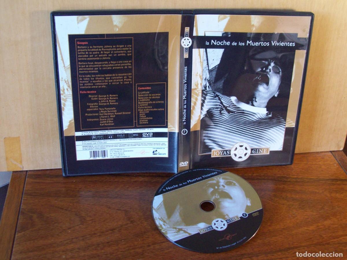 Cinema: LA NOCHE DE LOS MUERTOS VIVIENTES - DUANE JONES - JUDITH O?DEA - DVD JOYAS DEL CINE