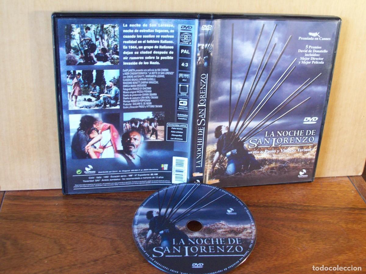 Cinema: LA NOCHE DE SAN LORENZO - OMERO ANTONUTI - MARGARITA LOZANO -CLAUDIO BIGAGLI - DVD
