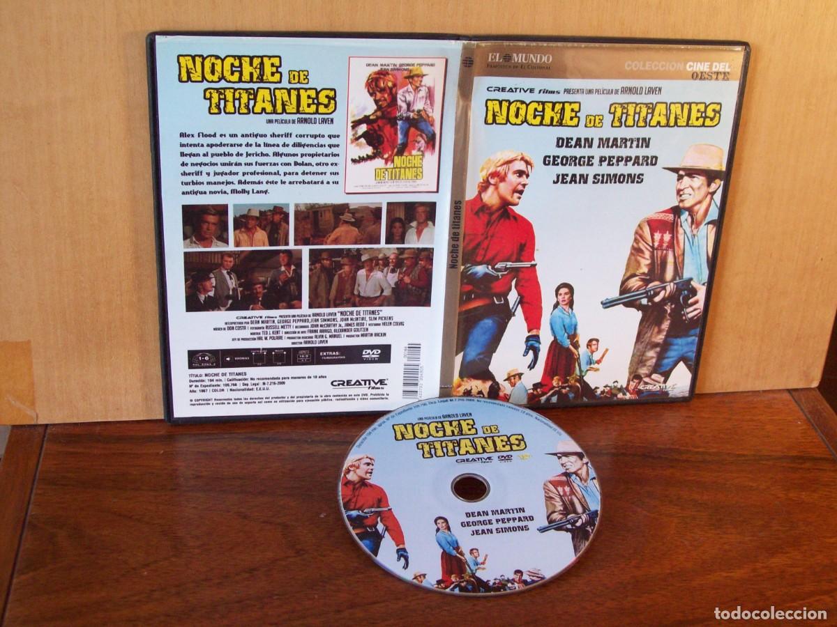 Cine: NOCHE DE TITANES - DEAN MARTIN - GEORGE PEPPARD - JEAN SIMONS - DVD CAJA FINA