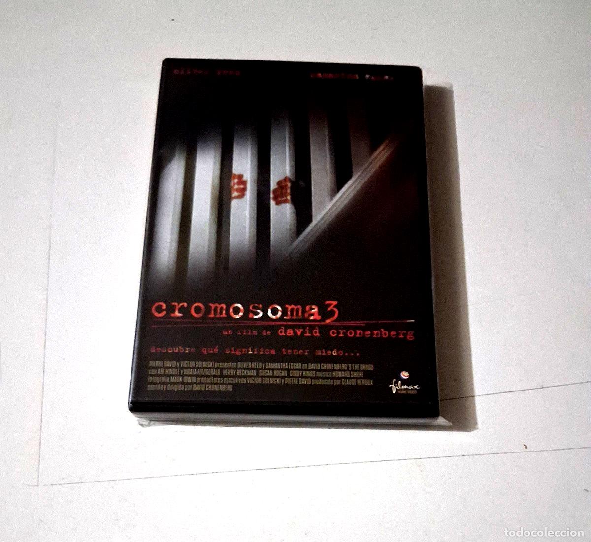 Cine: DVD &rdquo;CROMOSOMA 3&rdquo; DAVID CRONENBERG OLIVER REED SAMANTHA EGGAR