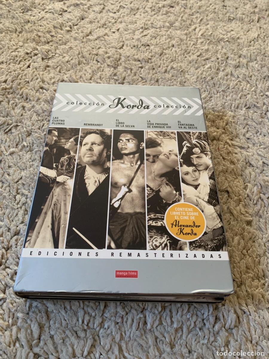 Cine: PACK 5 DVD ALEXANDER KORDA. INCLUYE LIBRILLO. MUY BUENA CONSERVACION