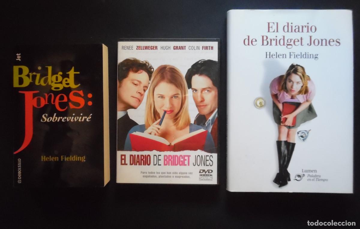 Cin&eacute;ma: El diario de Bridget Jones, la novela de Helen Fielding + pel&iacute;cula Zellweger + 2&ordf; parte de la novela