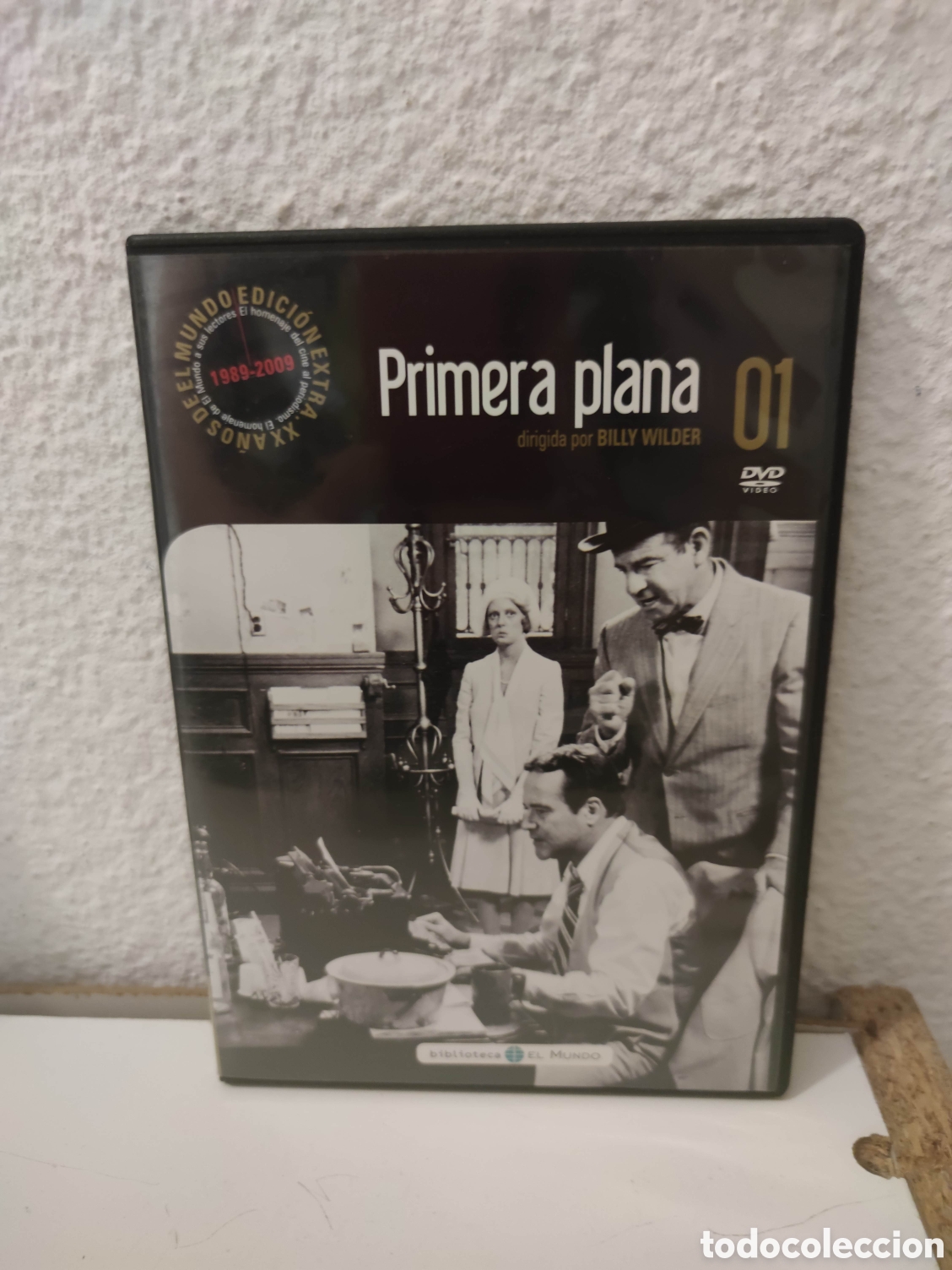 Cinema: Dvd - Primera plana - The Front Page - Billy Wilder, Lemmon, Matthau - El Mundo - Caja fina