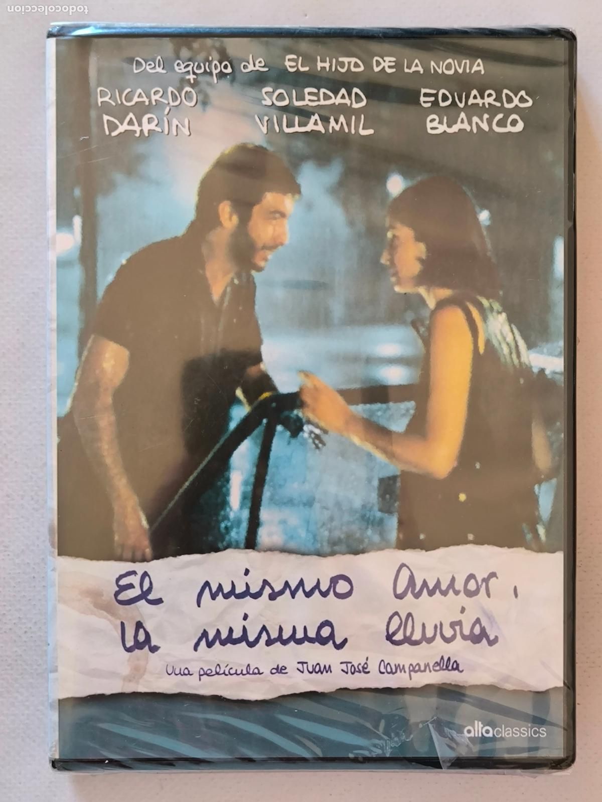 Cine: DVD EL MISMO AMOR, LA MISMA LLUVIA - RICARDO DARIN - NUEVO, PRECINTADO (6J)