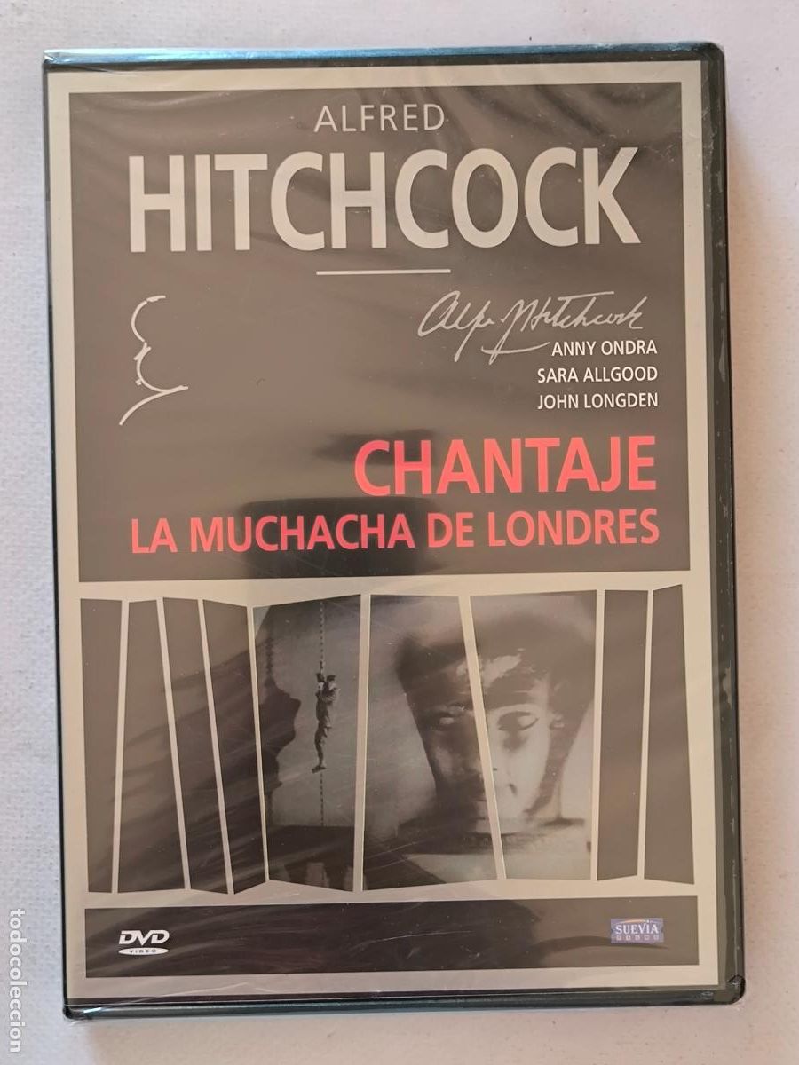 Cine: DVD CHANTAJE (LA MUCHACHA DE LONDRES) - ALFRED HITCHCOCK - NUEVO, PRECINTADO (6J)