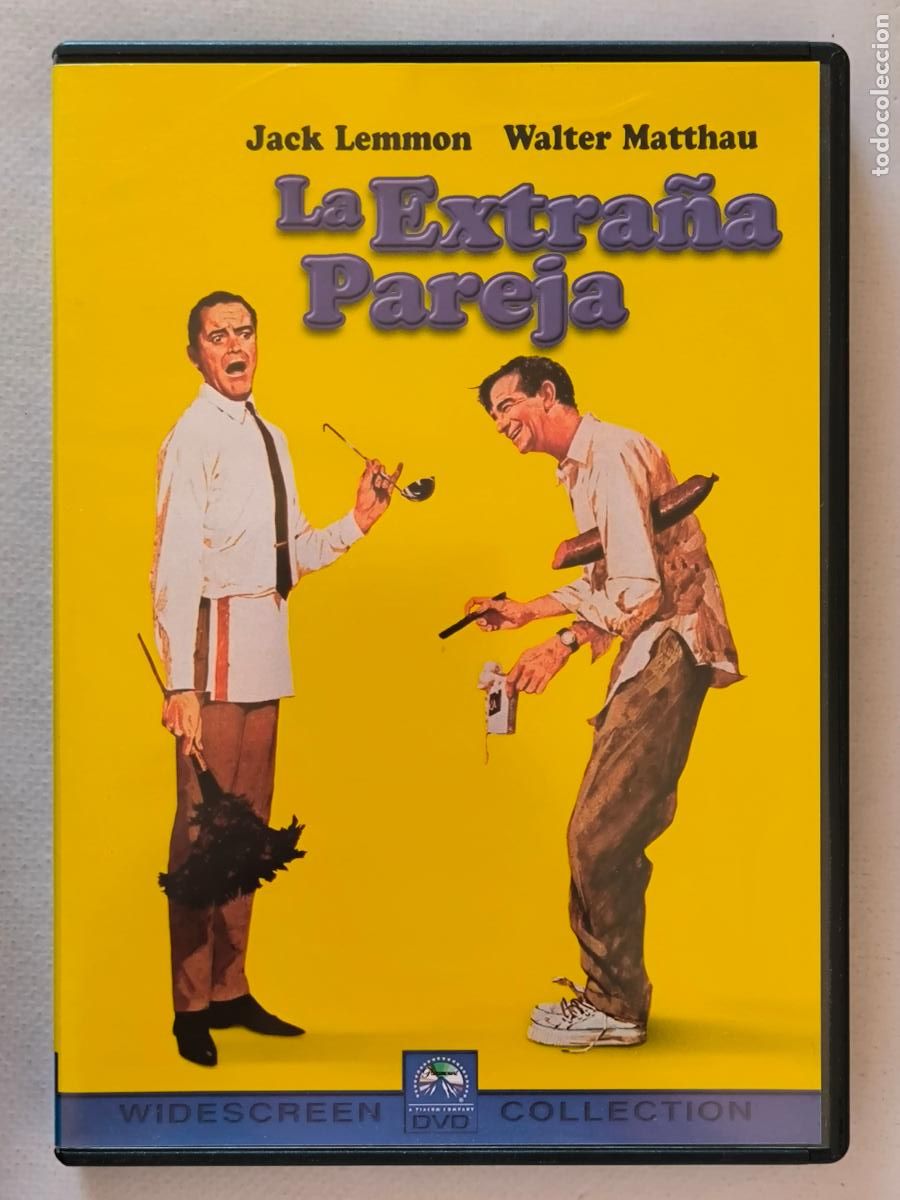 Cine: DVD LA EXTRA&Ntilde;A PAREJA - JACK LEMMON, WALTER MATTHAU (6Jw)