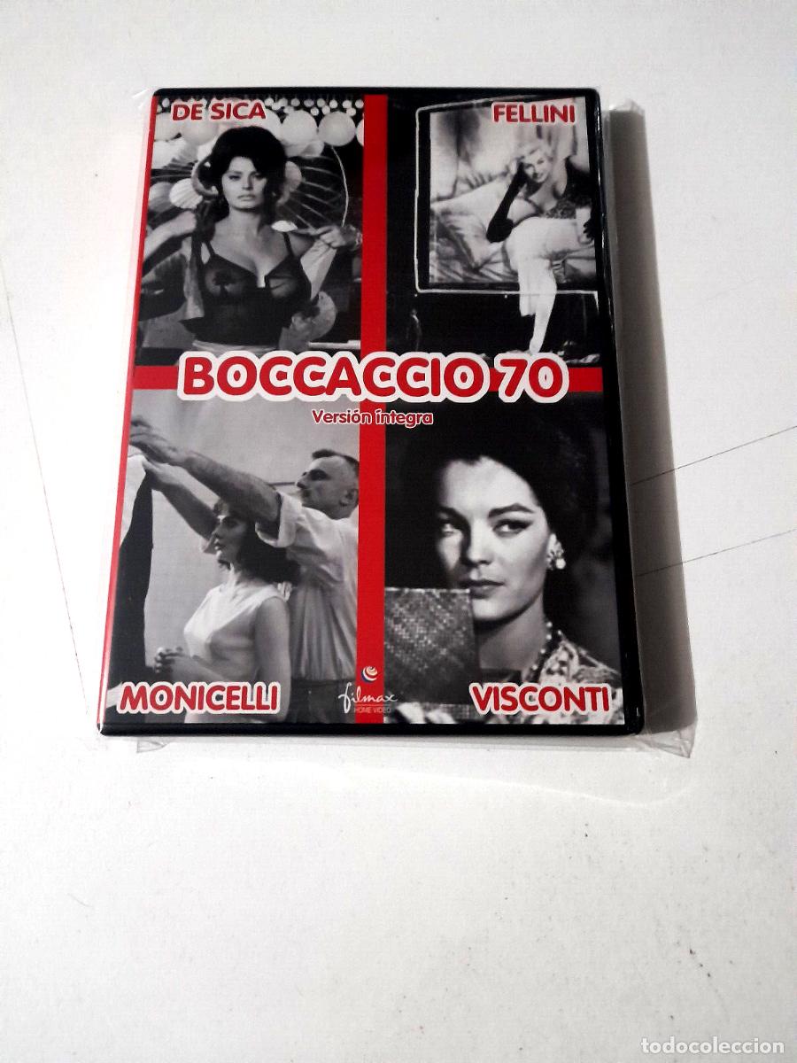 Cine: DVD &rdquo;BOCCACCIO '70&rdquo; COMO NUEVO VITTORIO E SICA FEDERICO FELLINI LUCHINO VISCONTI