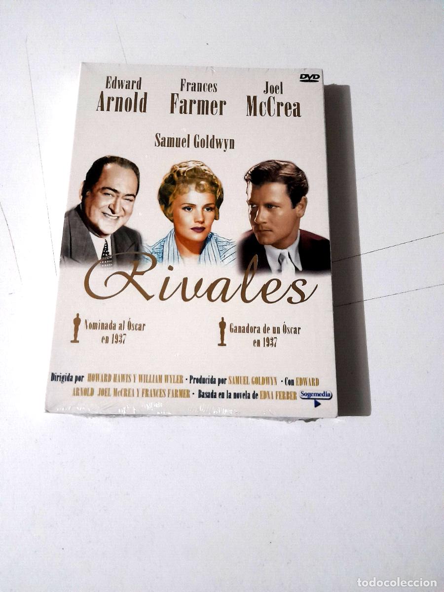 Cine: DVD &rdquo;RIVALES&rdquo; PRECINTADO SEALED HOWARD HAWKS WILLIAM WYLER EDWARD ARNOLD FRANCES