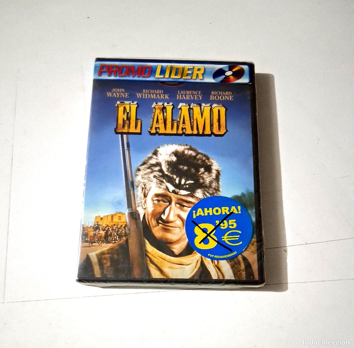Cine: DVD &rdquo;EL ALAMO&rdquo; JOHN WAYNE RICHARD WIDMARCK RICHARD BOONE DIMITRI TIOMKIN NUEVO