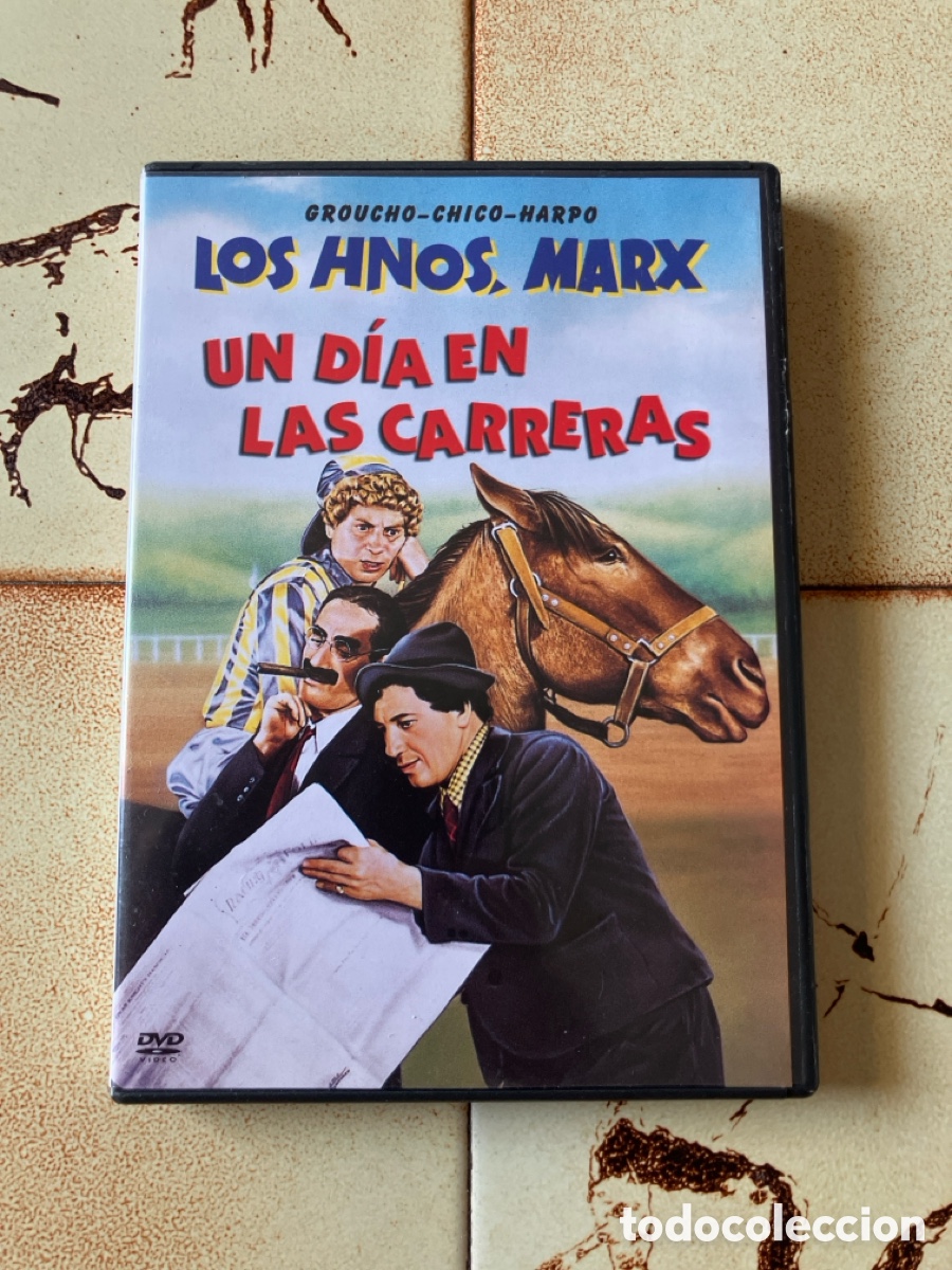 Cine: Un D&iacute;a en las Carreras / DVD / Hermanos Marx
