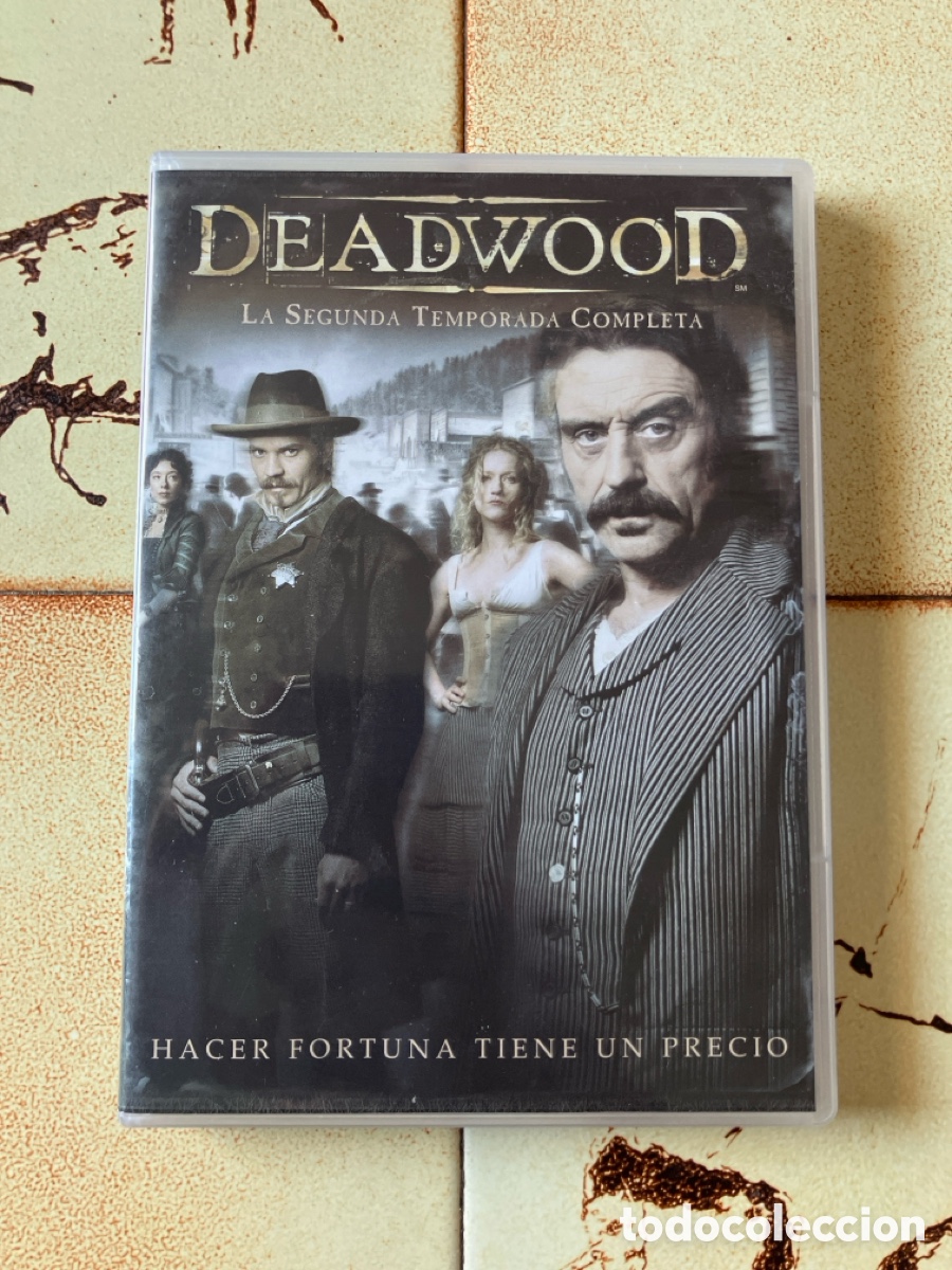 Cine: Deadwood / 4DVDS / Segubda Temporada Completa