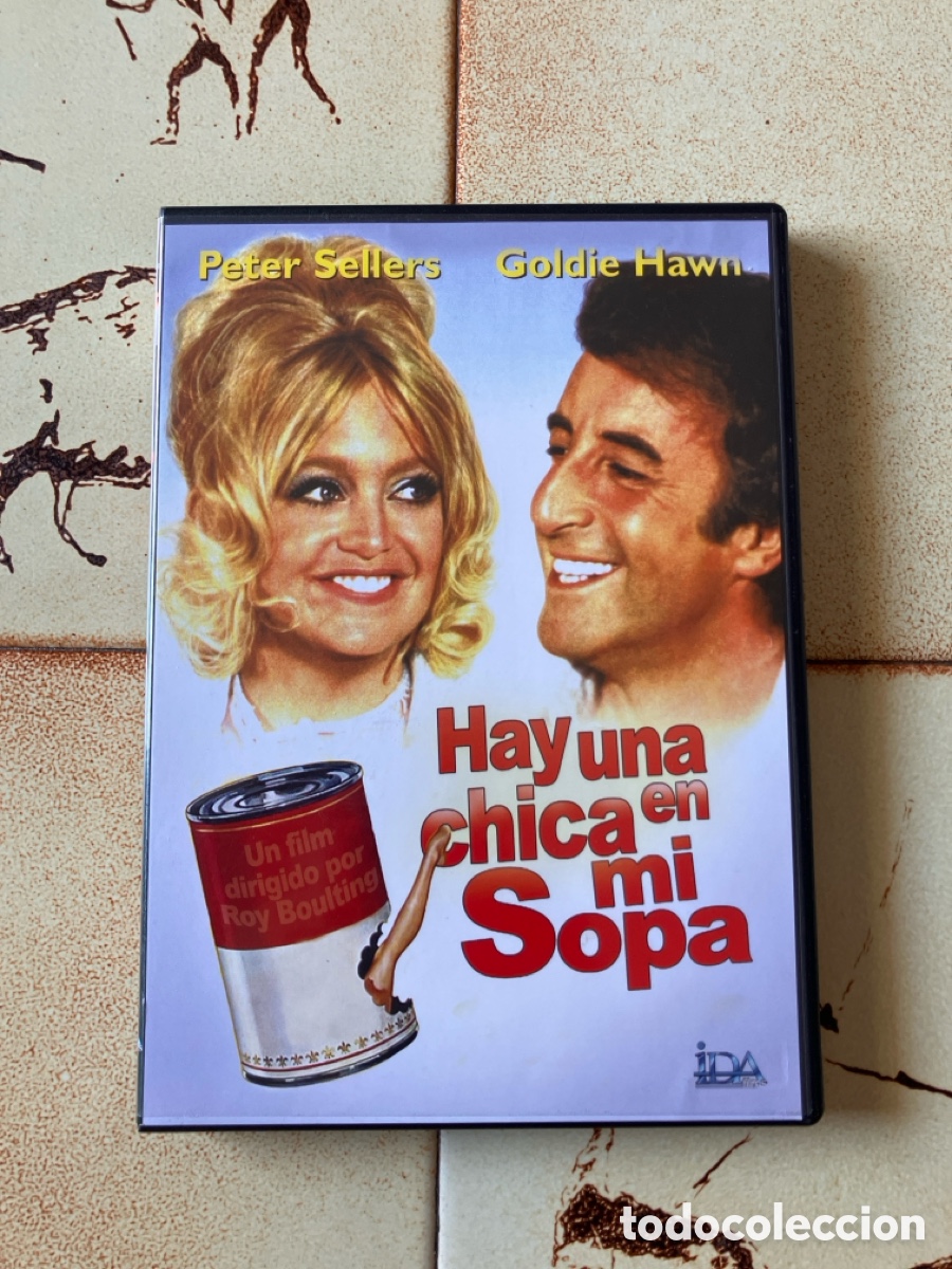 Cine: Hay una Chica en mi Sopa / DVD / Peter Sellers / Goldie Hawn