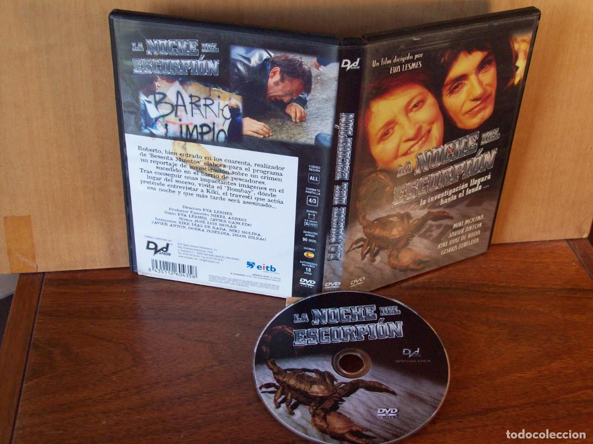 Cine: LA NOCHE DEL ESCORPION - MIKI MOLINA - JAVIER ANTON - GORKA ZUBELDIA - DVD