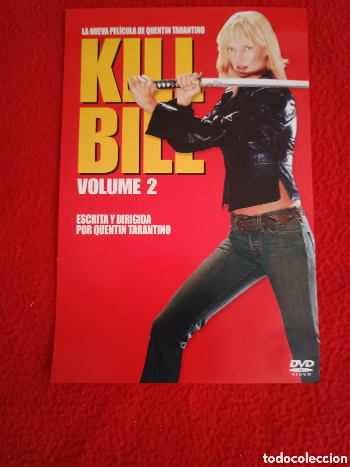 Cine: Folleto - kill Bill volumen 2 quentin tarantino uma thurman