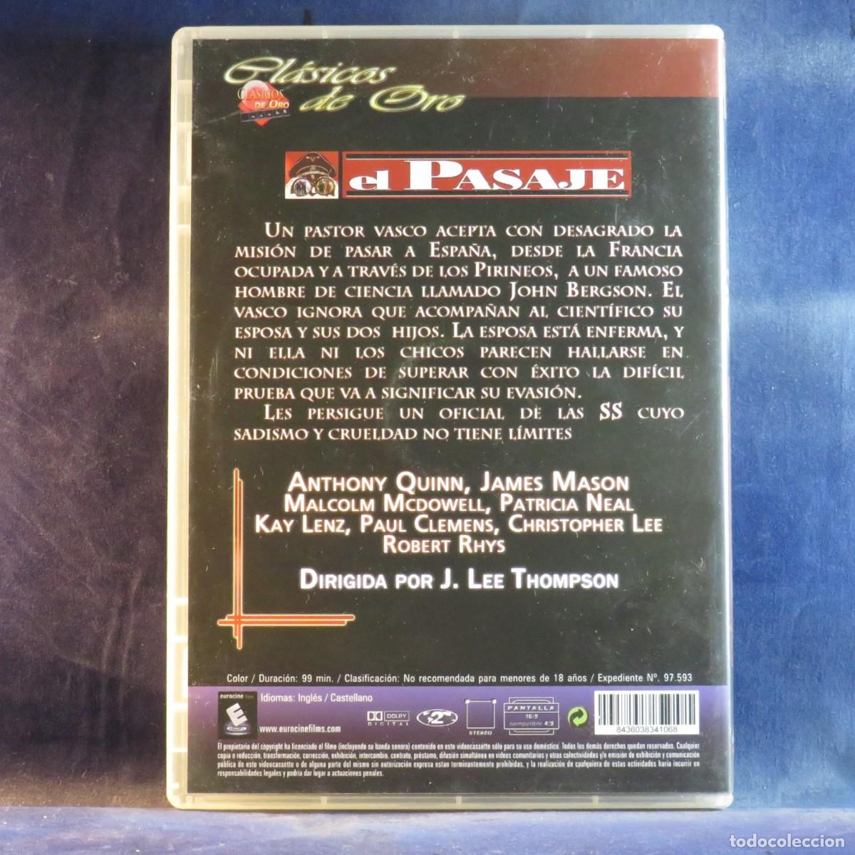 Cine: EL PASAJE - DVD ---- - Foto 2